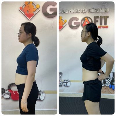 Kết quả tập giảm cân cùng Gofit 11