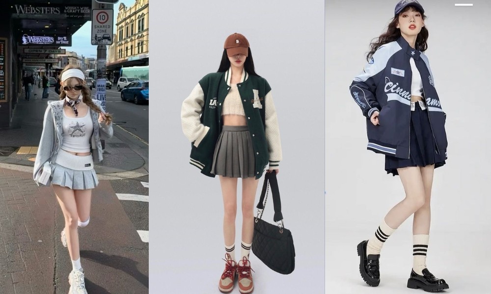 Cách phối đồ phong cách Sporty Chic cho nữ