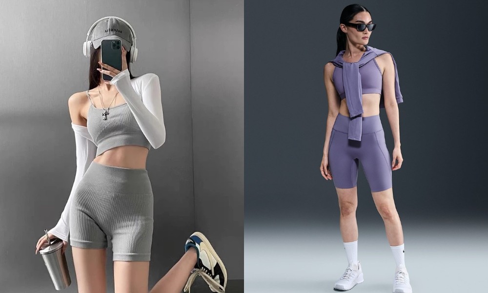 Cách phối đồ tập gym cho người gầy