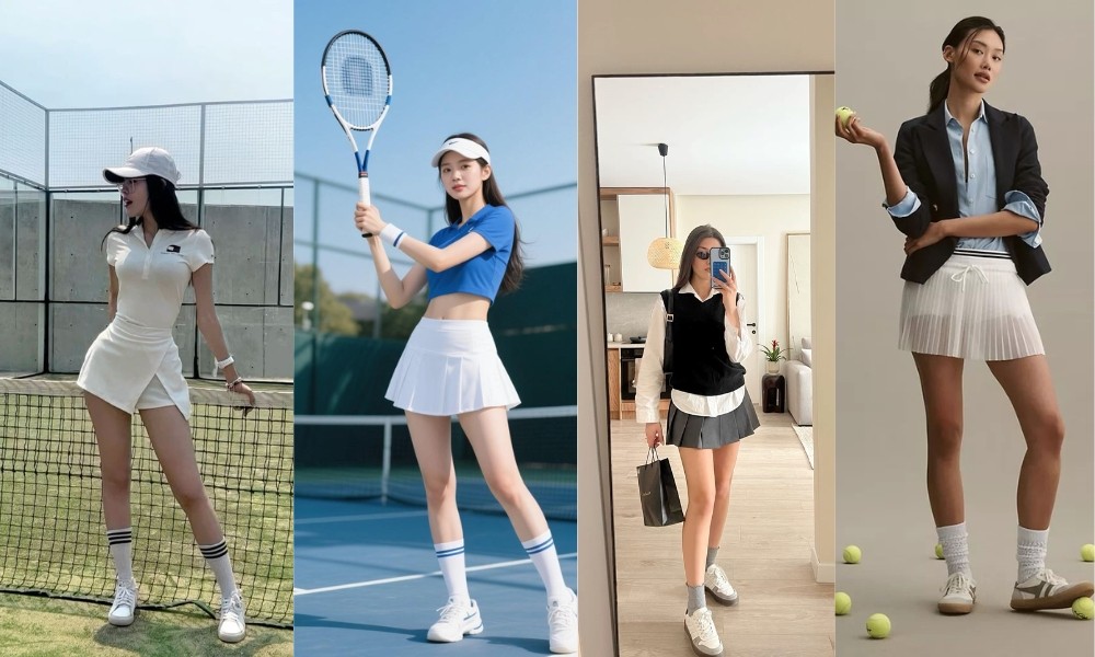 Top 10 Mẫu chân váy tennis hottrend