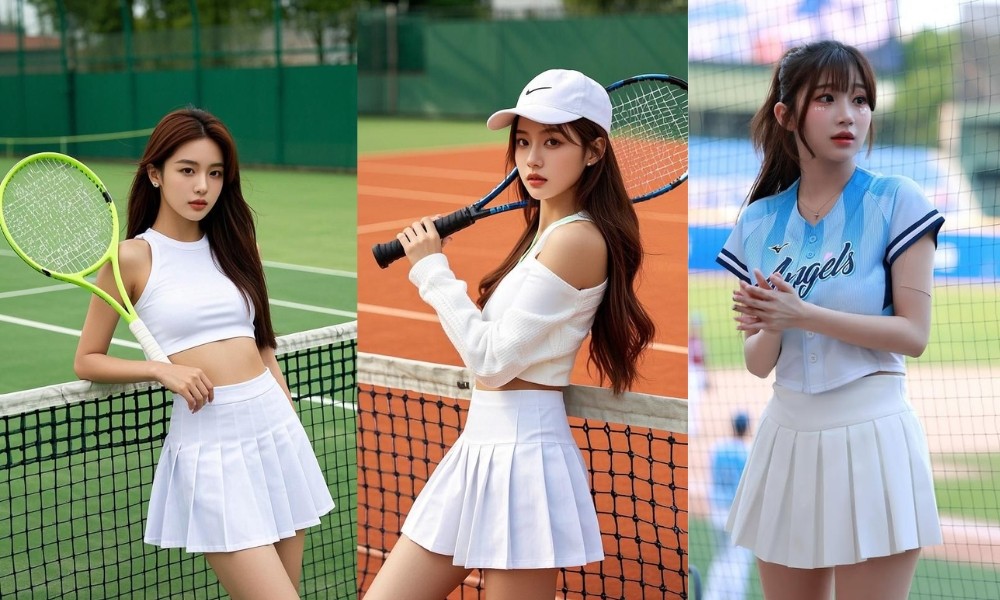 Top 10 Mẫu chân váy tennis hottrend