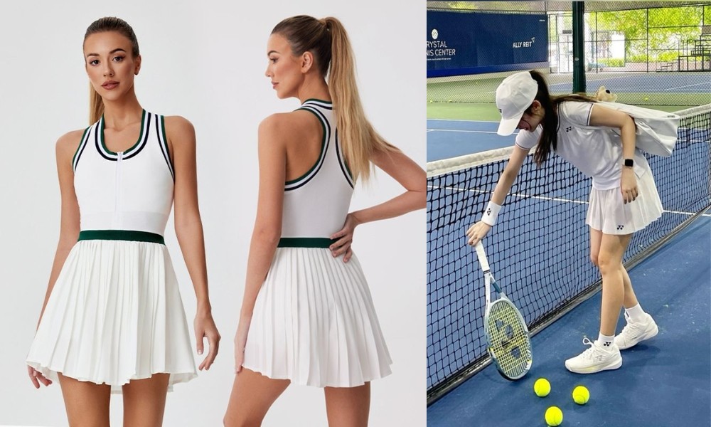 Top 10 Mẫu chân váy tennis hottrend